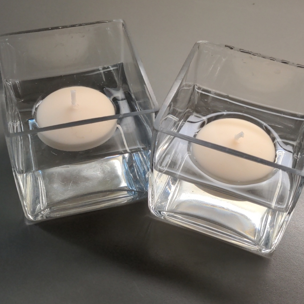 2" floating candles 12 pack